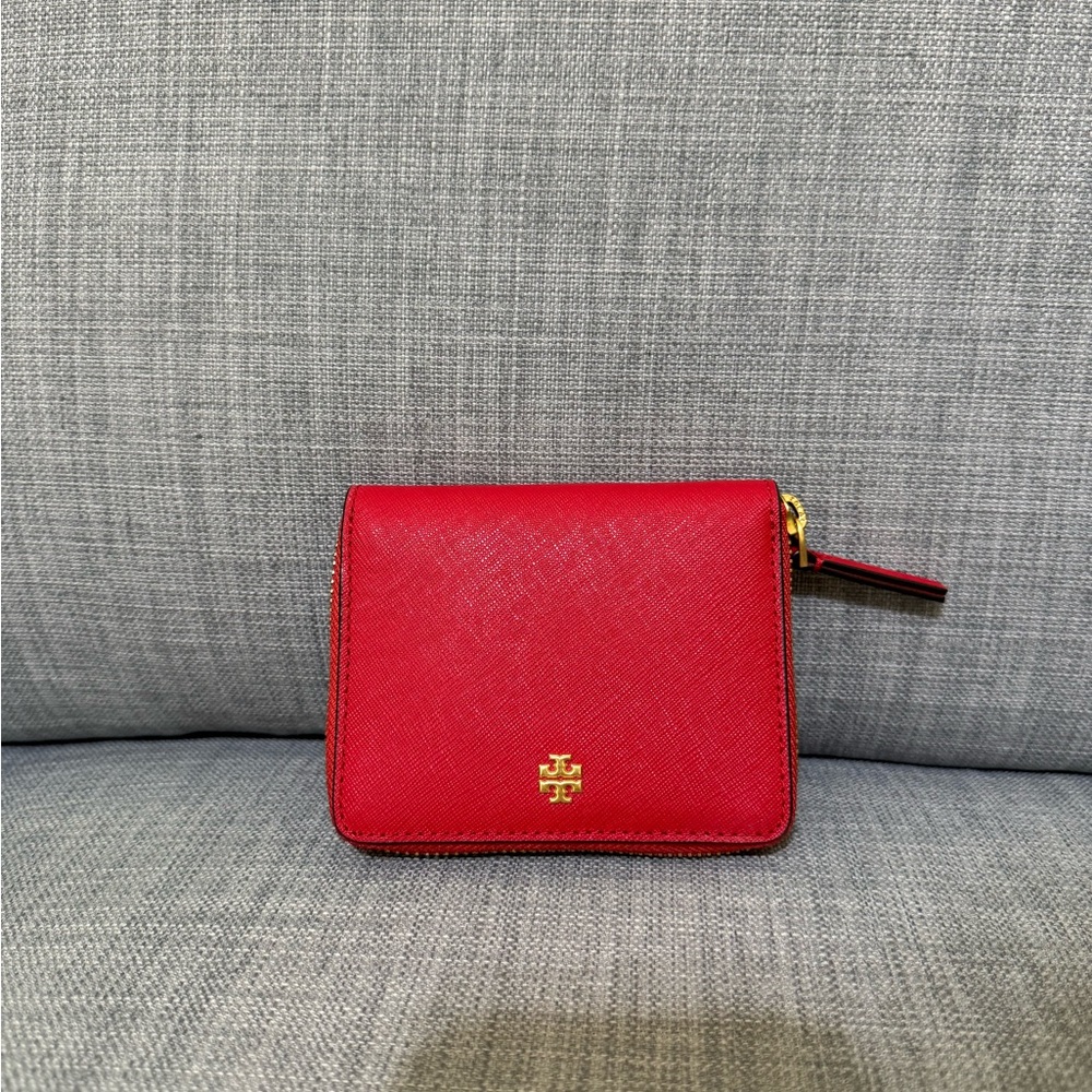 Tory Burch Red Wallet